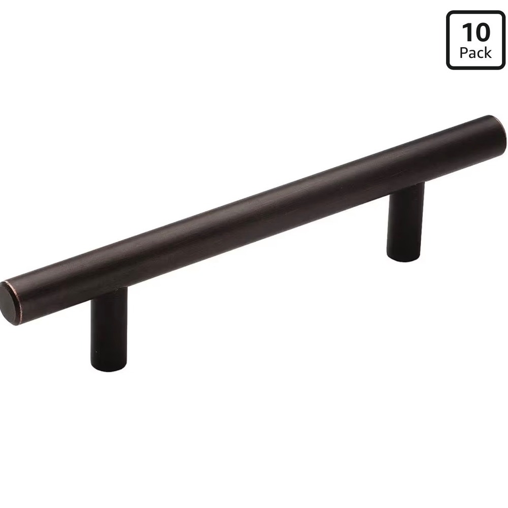Amerock BP40516ORB 10 Pack Oil Rubbed Bronze 3-3/4 in 96mm Bar Pulls